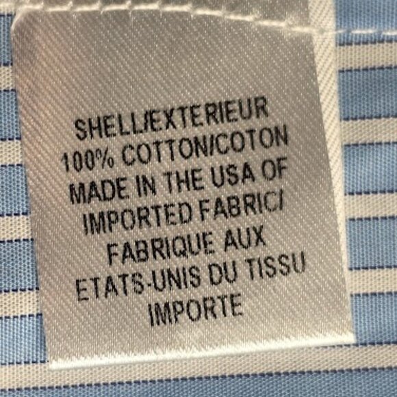 NWT MILLY "Michelle" Blue/White Stripe Bell Sleeve Blouse 8 - Picture 11 of 12